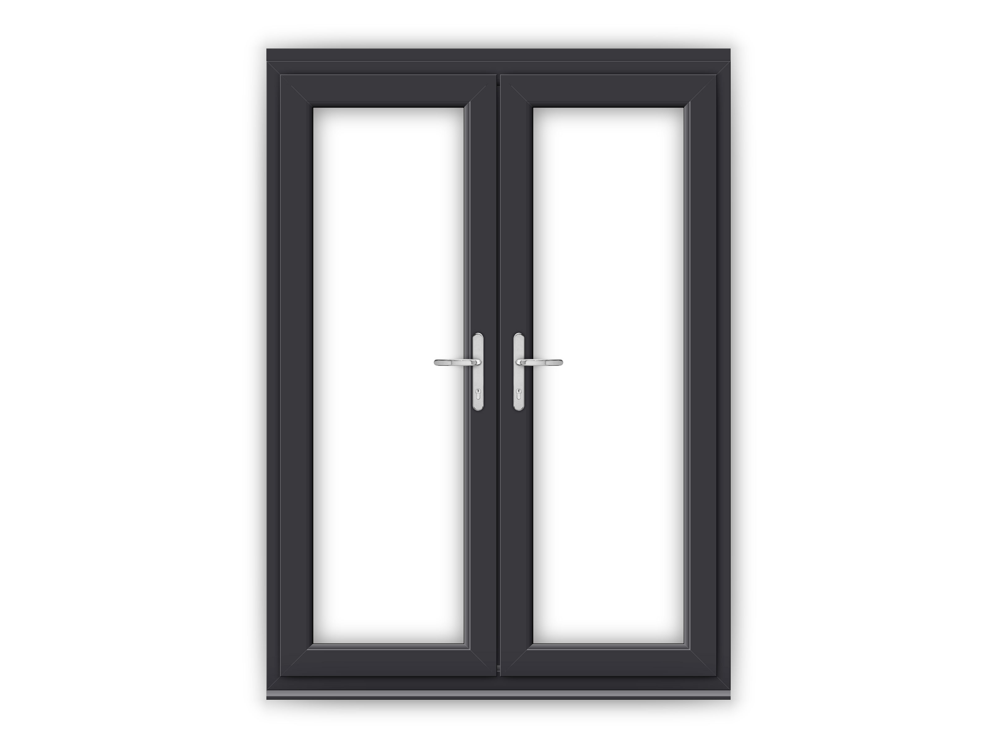 5ft Anthracite Grey uPVC French Doors Flying Doors
